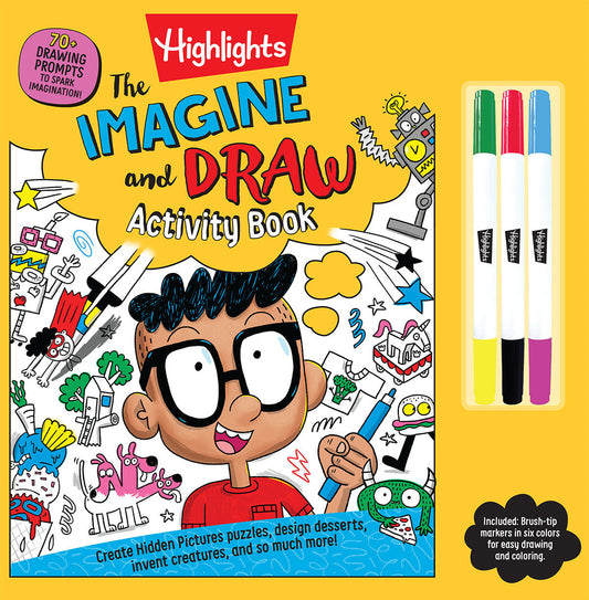 The Imagine and Draw Activity Book image