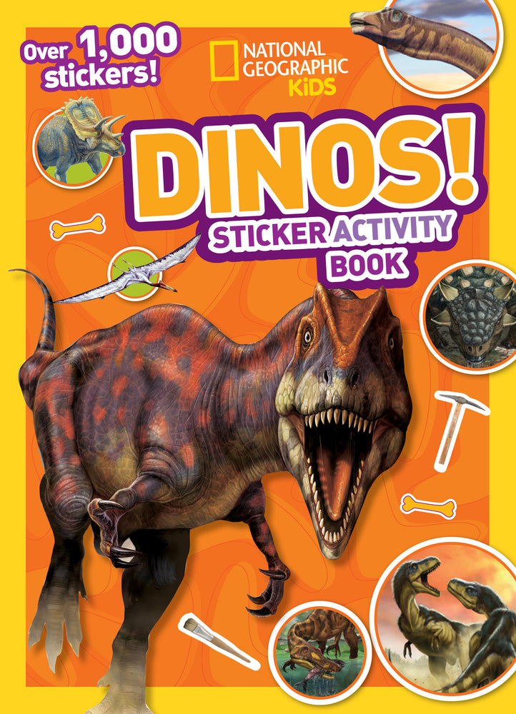 National Geographic Kids Dinos Sticker Activity Book image - Children/Young Adult - Image - Pop Weasel