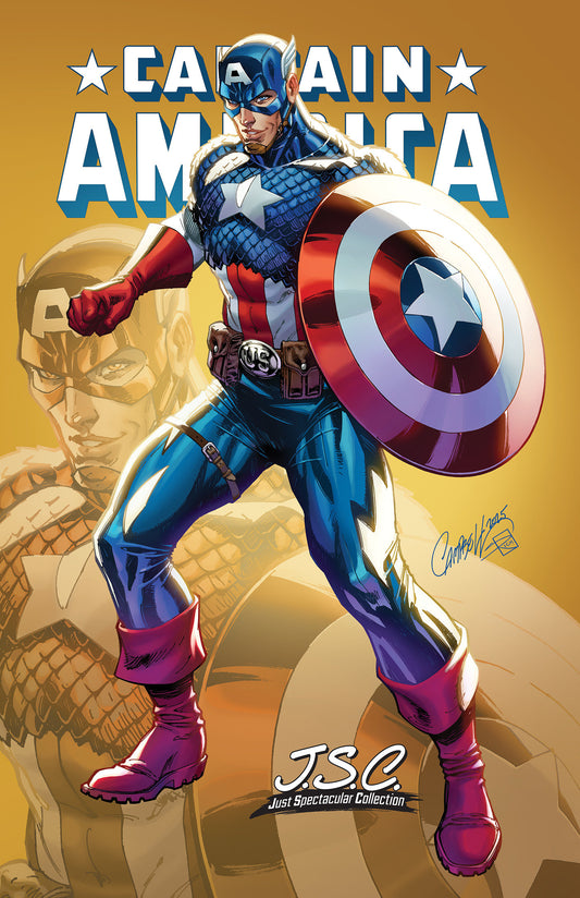 CAPTAIN AMERICA #2 J. SCOTT CAMPBELL JUST SPECTACULAR COLLECTION VARIANT - Image