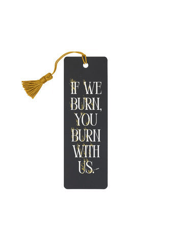 The Hunger Games: You Burn With Us Bookmark - Bookmark - Image - Pop Weasel
