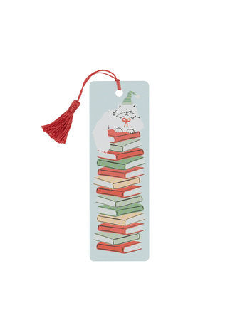 Holiday Cat Stack Bookmark - Bookmark - Image - Pop Weasel