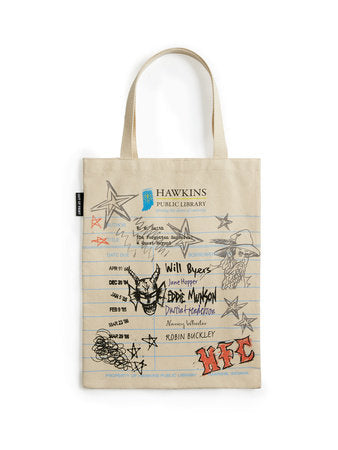 Stranger Things: Hawkins Public Library Tote Bag - Bags, Wallets & Purses - Image - Pop Weasel