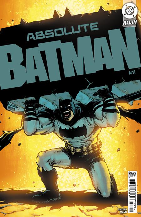 Absolute Batman #11  C Chris Burnham Card Stock Var - Image