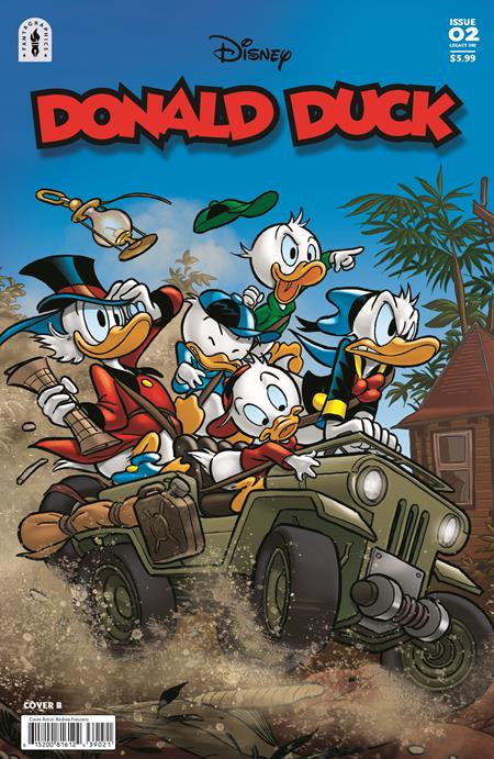 Donald Duck Legacy #390 Master Of Disaster  B Andres Freccero Var - Image