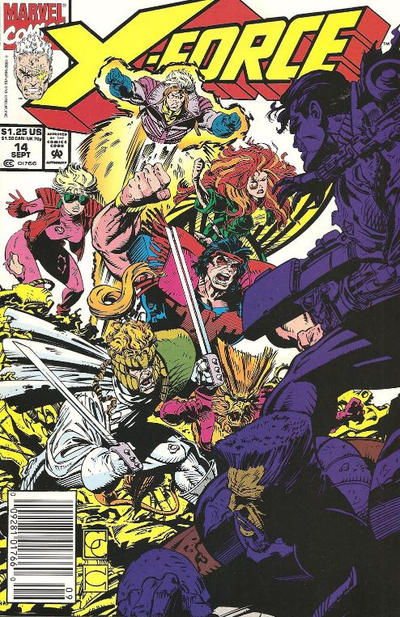 Pre-Owned - X-Force (1991 series) #14 (September 1992) - Cover Image