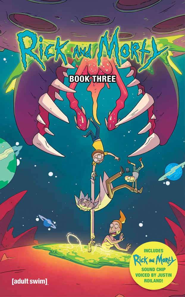 Rick and Morty Book Three Deluxe Edition | Hardcover - Graphic Novels - Image - Pop Weasel