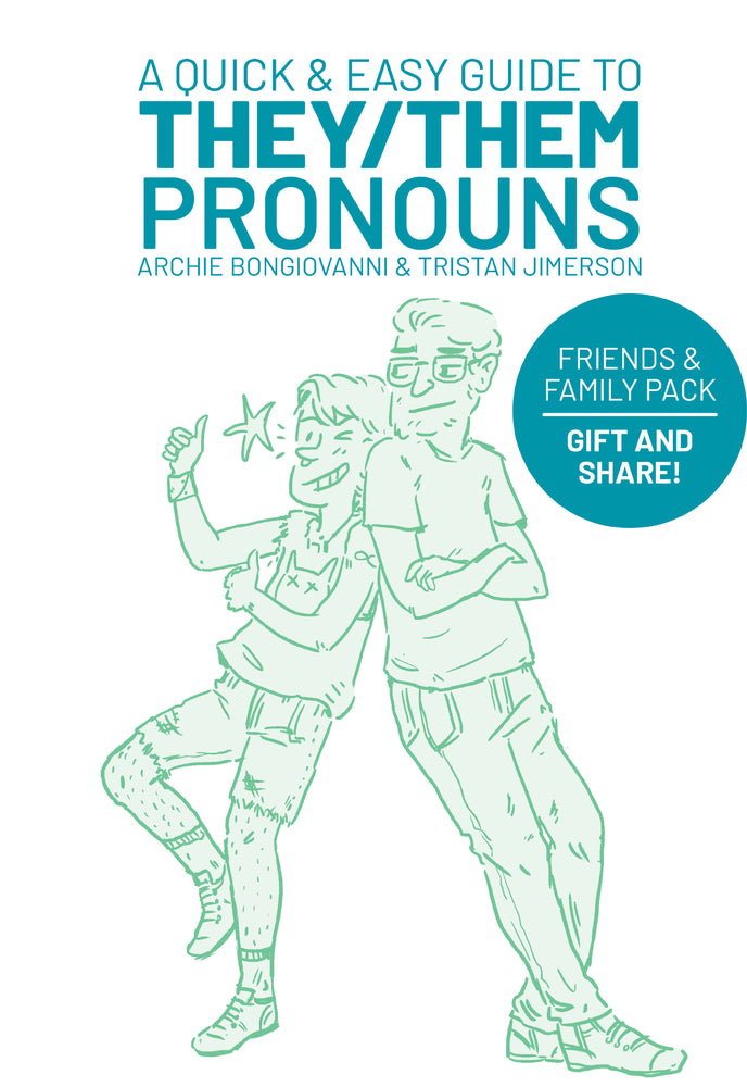 A Quick & Easy Guide to They/Them Pronouns: Friends & Family Pack | TPB - Graphic Novels - Image - Pop Weasel