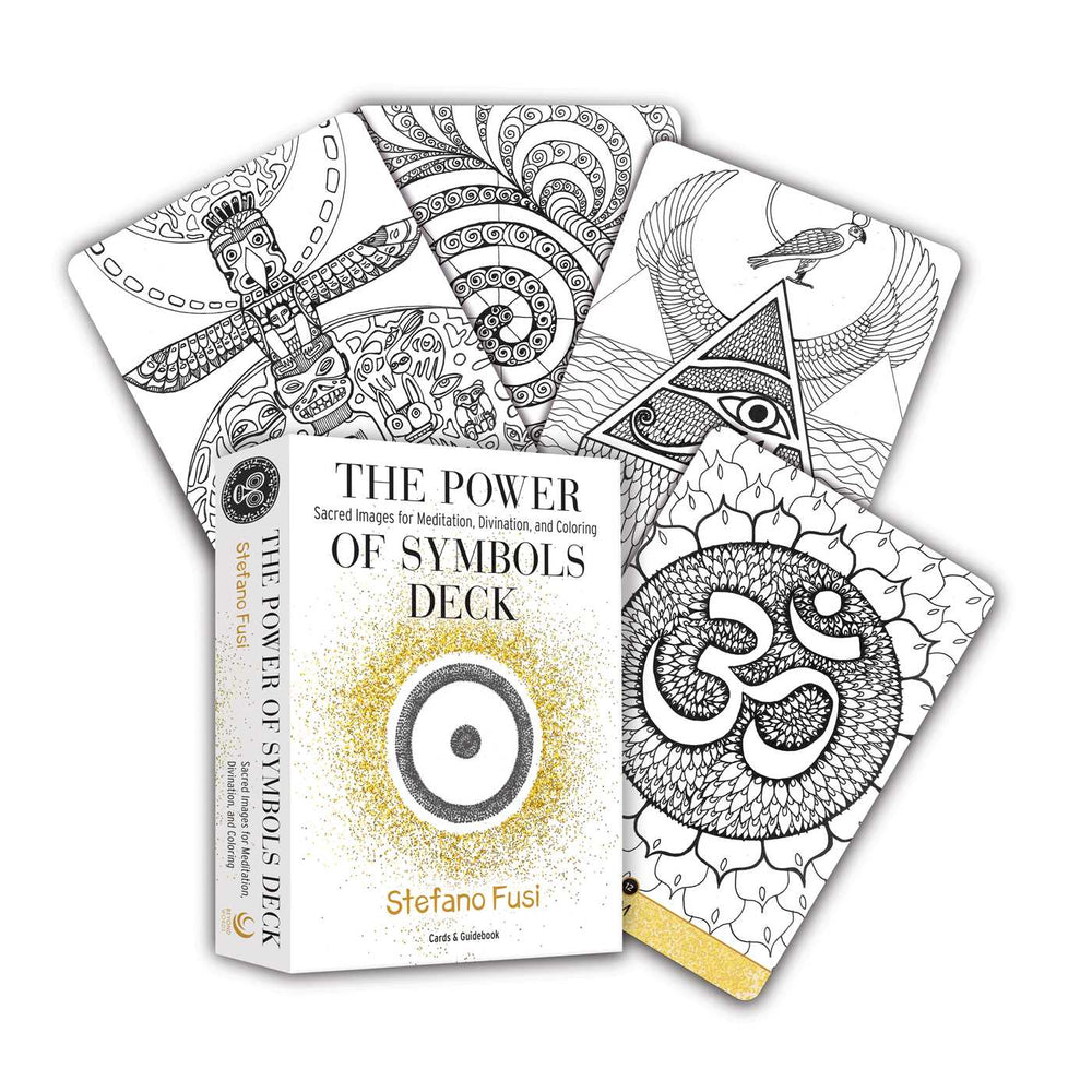 The Power of Symbols Deck Sacred Images for Meditation, Divination, and Coloring (A 41-Card Deck & Guidebook) image - Cards - Image - Pop Weasel