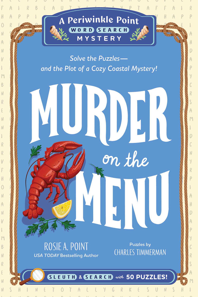 Murder On The Menu: Book 1: Solve The Puzzles-And The Plot Of A Cozy Coastal Mystery! - Books - Image - Pop Weasel