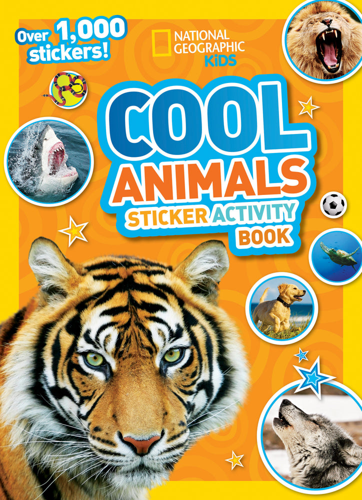 National Geographic Kids Cool Animals Sticker Activity Book image - Children/Young Adult - Image - Pop Weasel