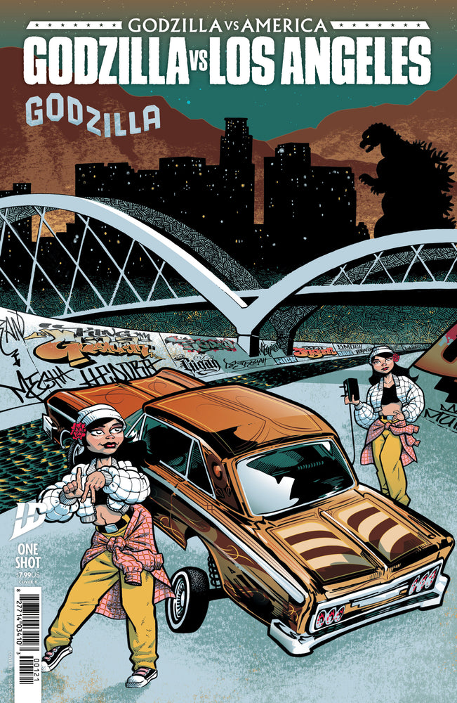 Godzilla Vs. America: Los Angeles Variant B (J. Gonzo) - Image - Comics - Image - Pop Weasel