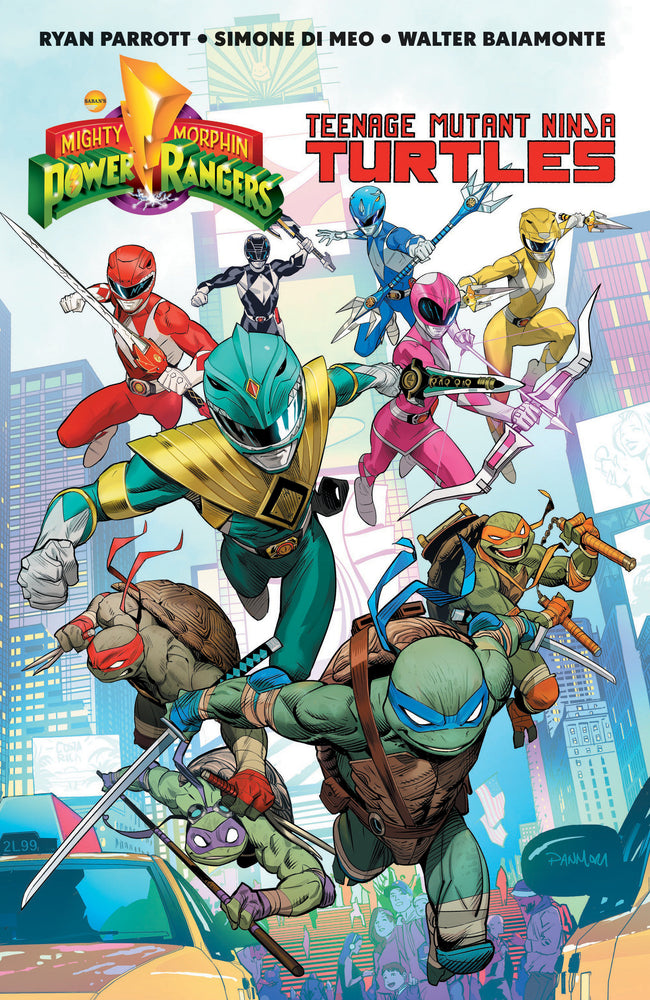 Mighty Morphin Power Rangers/Teenage Mutant Ninja Turtles - Image - Graphic Novels - Image - Pop Weasel