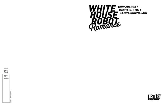 WHITE HOUSE ROBOT ROMANCE #1 BLANK SKETCH VARIANT - Image