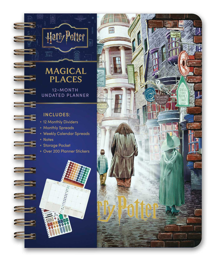 Harry Potter: Magical Places 12-Month Undated Planner image - Books - Image - Pop Weasel
