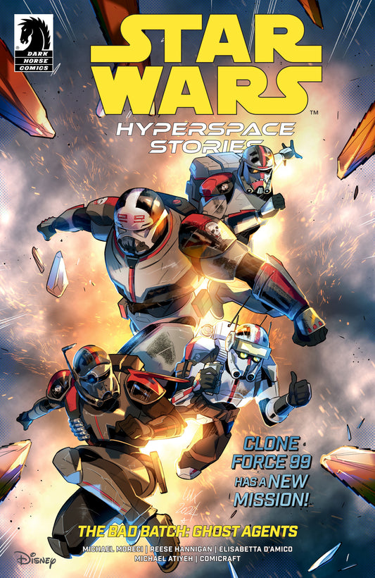 Star Wars: Hyperspace Stories-The Bad Batch--Ghost Agents #1 (CVR A) (Valeria Favoccia) image