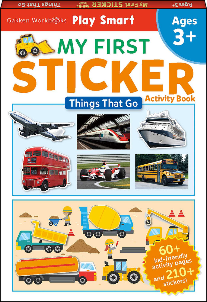 My First STICKER  Activity Book Things That Go image - Books - Image - Pop Weasel