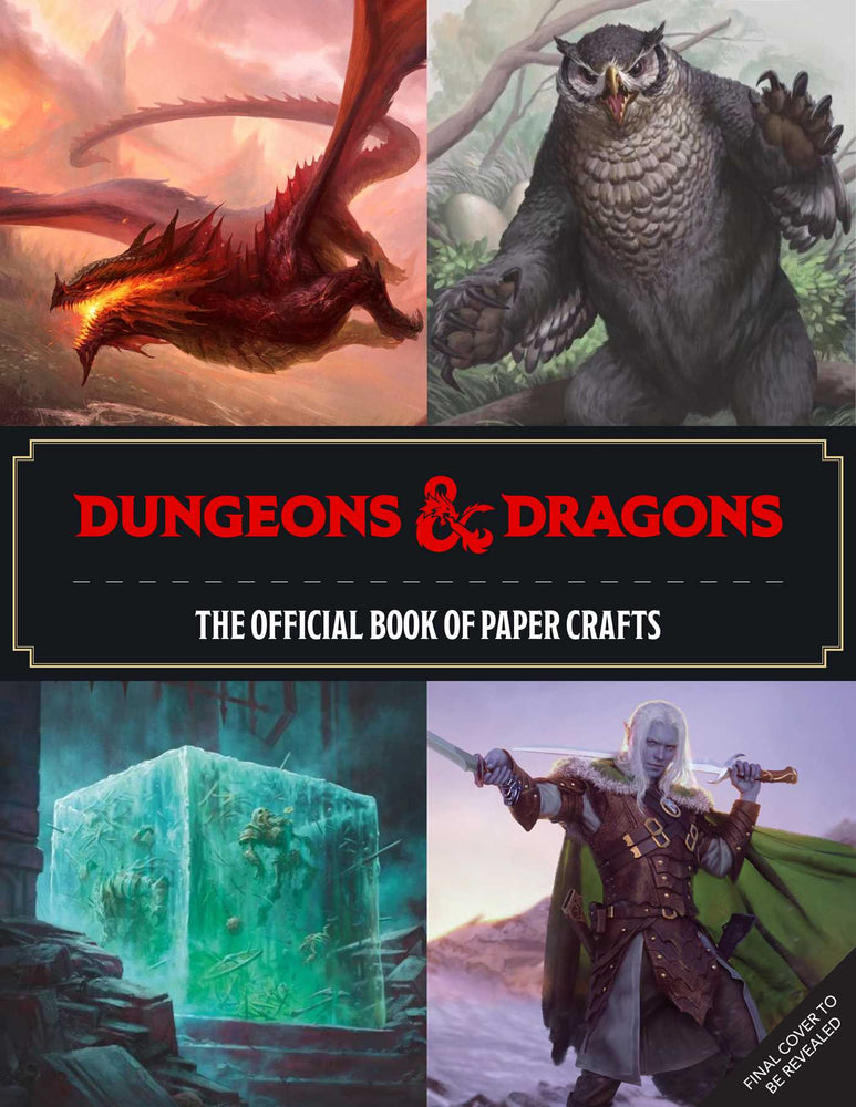 Dungeons & Dragons: The Official Book of Paper Crafts - Books - Image - Pop Weasel
