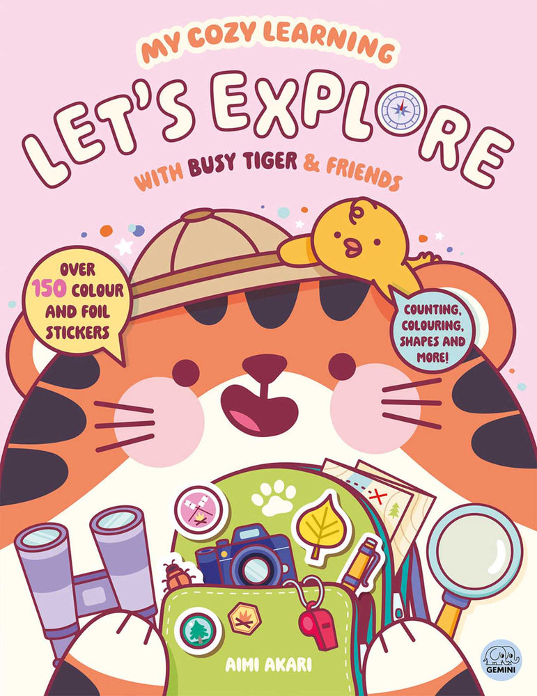 My Cozy Learning: Let's Explore - with Busy Tiger & Friends - Books - Image - Pop Weasel