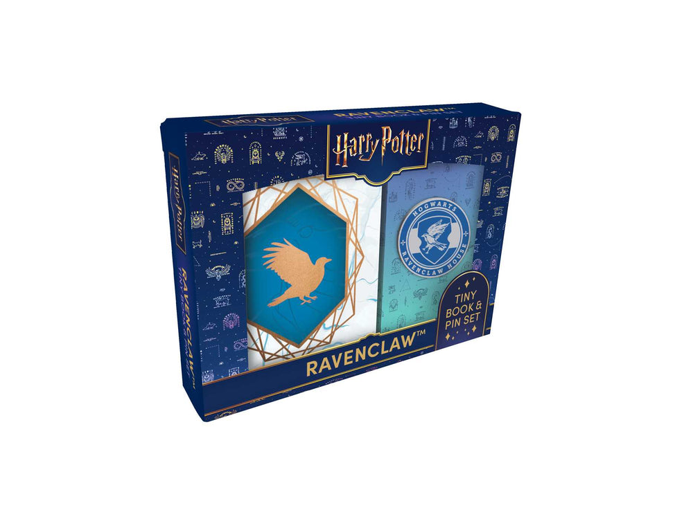 Harry Potter: Ravenclaw Tiny Book and Pin Set - Novelty - Image - Pop Weasel