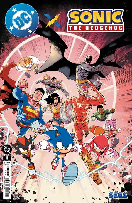 Dc X Sonic The Hedgehog - Comics - Image - Pop Weasel
