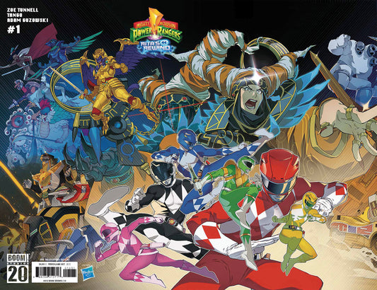 Mighty Morphin Power Rangers: Rita's Rewind #1 C Variant (Full Art, Foil, GAME ART) - Image