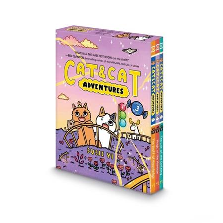 Cat & Cat Adventures A Graphic Novel | TPB 3-Book Box Set (Vols 04 & 05 & 06)