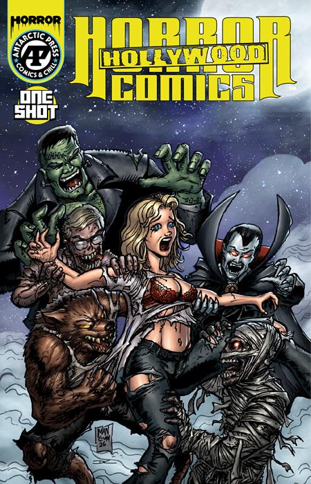 Horror Comics Hollywood | One Shot Cvr B Gabriel Mangum Var