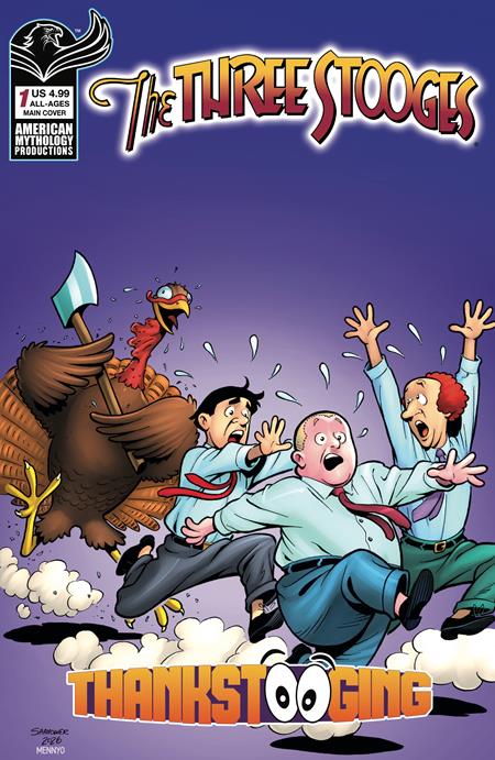 Three Stooges Thankstooging #1 | One Shot Cvr A Eric Shanower