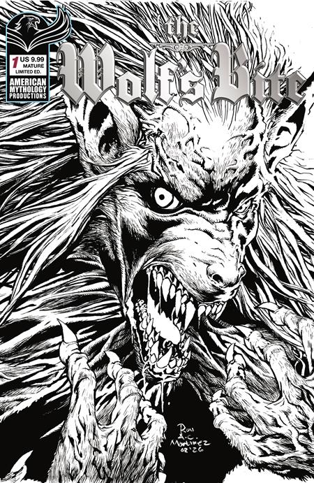 Wolfs Bite #1 | One Shot Cvr C Roy Allan Martinez B&W Limited Edition Var