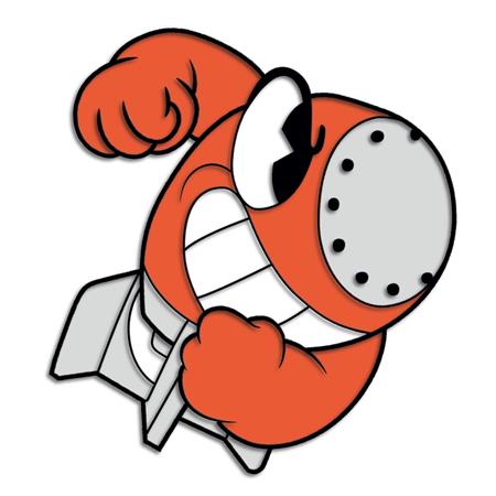 Cuphead Bomb Enamel Pin Badge - Badges & Pins - Image - Pop Weasel