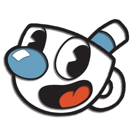 Cuphead Mugman Enamel Pin Badge - Badges & Pins - Image - Pop Weasel