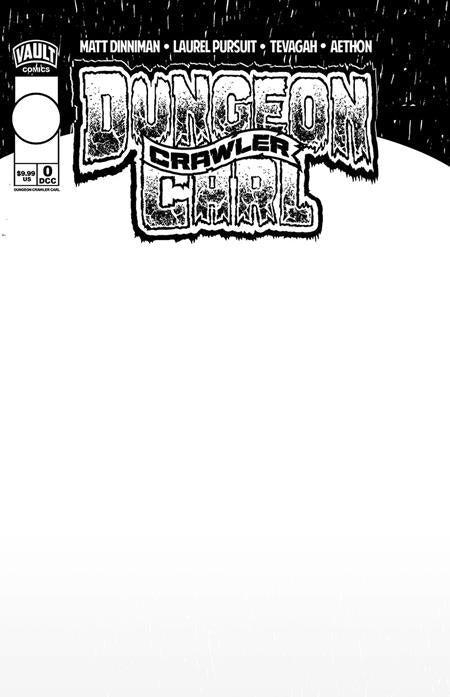 Dungeon Crawler Carl Special Edition #0 2nd Printing Cvr D Blank Sketch Var