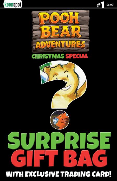 Pooh Bear Adventures Christmas Special #1 | One Shot Cvr B Surprise Cover Bagged With Trading Card Var