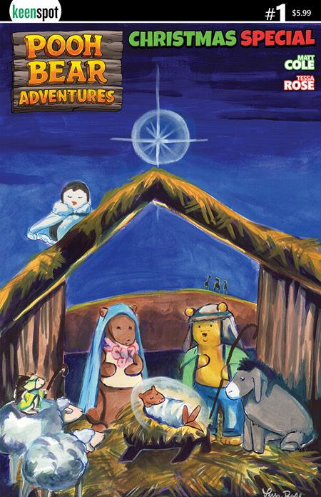Pooh Bear Adventures Christmas Special #1 | One Shot Cvr C Tessa Rose The Nativity Var