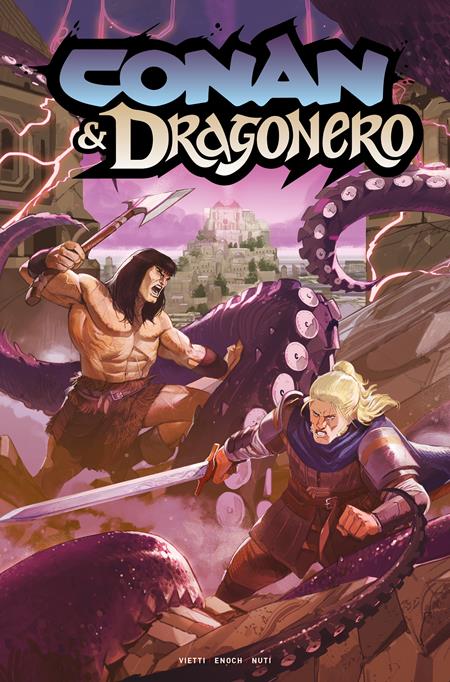 Conan & Dragonero #7 (Of 7) Cvr C Lorenzo Nuti Foil Var
