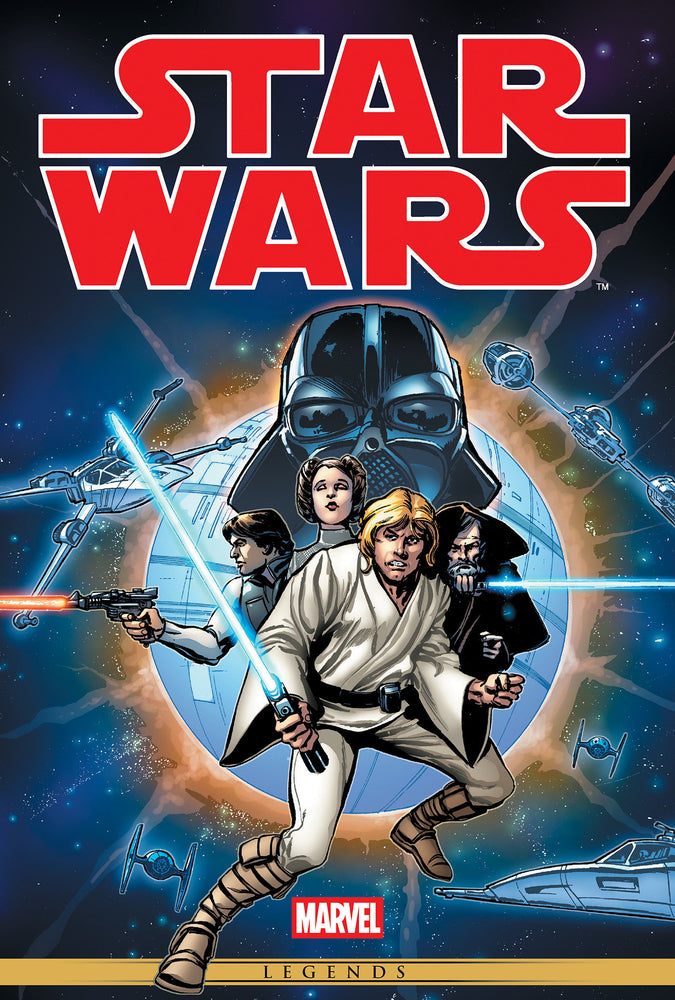 Star Wars: The Original Marvel Years Omnibus Vol. 1 Greg Hildebrandt Cover [New Printing, Dm Only] - Graphic Novels - Image - Pop Weasel