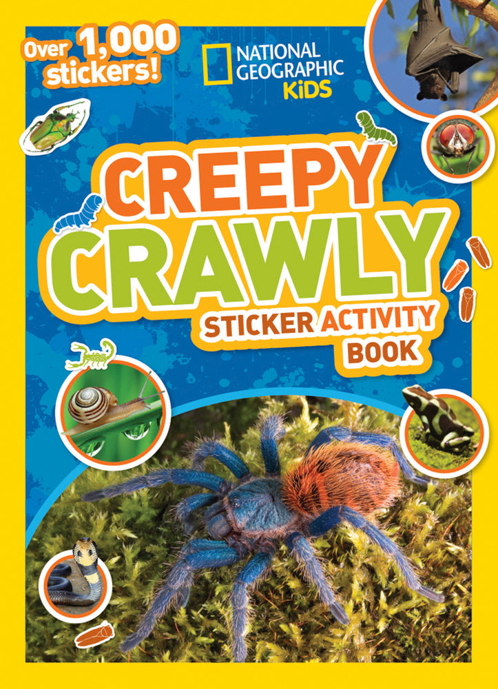 National Geographic Kids Creepy Crawly Sticker Activity Book image - Children/Young Adult - Image - Pop Weasel