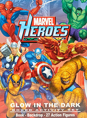 Marvel Heroes Glow In The Dark - Childrens Books - Image - Pop Weasel