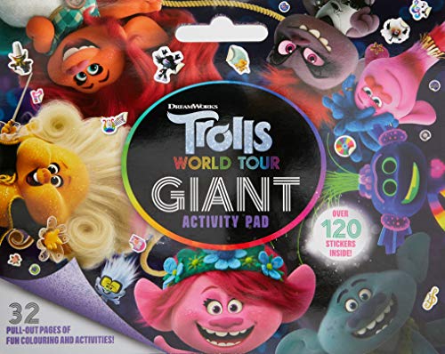 Trolls 2 Giant Activity Pad - Childrens Books - Image - Pop Weasel
