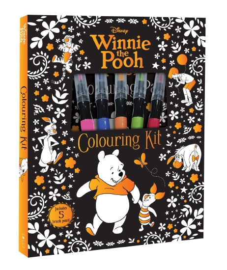 Winnie The Pooh: Adult Colouring Kit (Disney) - Childrens Books - Image - Pop Weasel