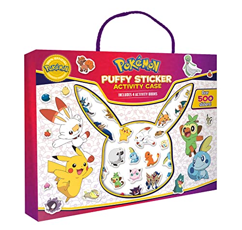 Pokemon: Puffy Sticker Activity Case 2023 - Childrens Books - Image - Pop Weasel
