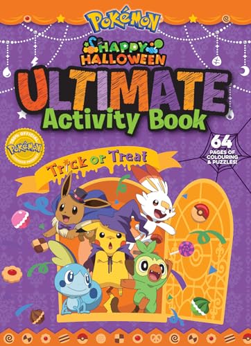 Pokemon Happy Halloween: Ultimate Activity Book 2024 - Childrens Books - Image - Pop Weasel