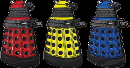 DOCTOR WHO PARADIGM DALEKS ENAMEL PIN BADGE