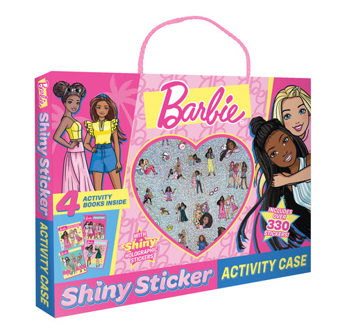 Barbie: Shiny Sticker Activity Case (Mattel) - Childrens Books - Image - Pop Weasel