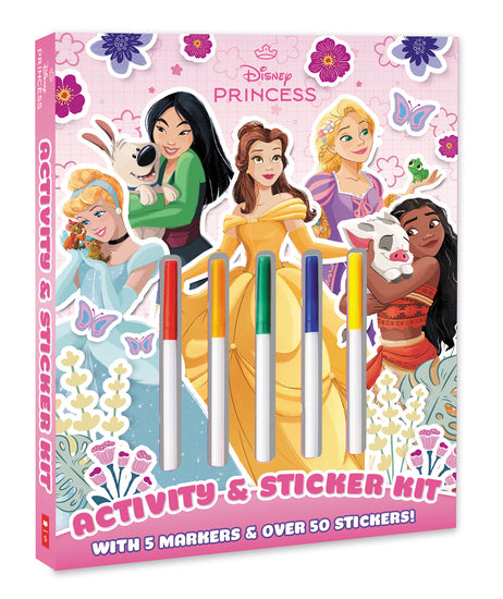 Disney Princess: Activity And Sticker Kit 2026 - Childrens Books - Image - Pop Weasel