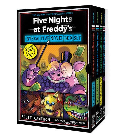 Five Nights At Freddy's: Interactive Novels 4-Book Set - Childrens Books - Image - Pop Weasel
