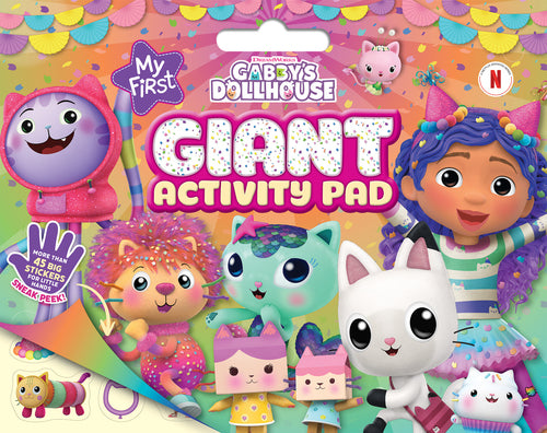 Gabby's Dollhouse: My First Giant Activity Pad (Dreamworks) 2026 - Childrens Books - Image - Pop Weasel