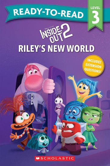 Inside Out 2: Riley's New World - Ready-To-Read Level 3 (Disney) - Childrens Books - Image - Pop Weasel