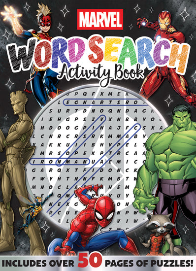 Marvel: Word Search Activity Book 2026 - Childrens Books - Image - Pop Weasel