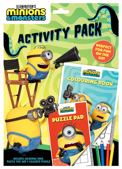 Minions And Monsters: Activity Pack (Universal) - Childrens Books - Image - Pop Weasel